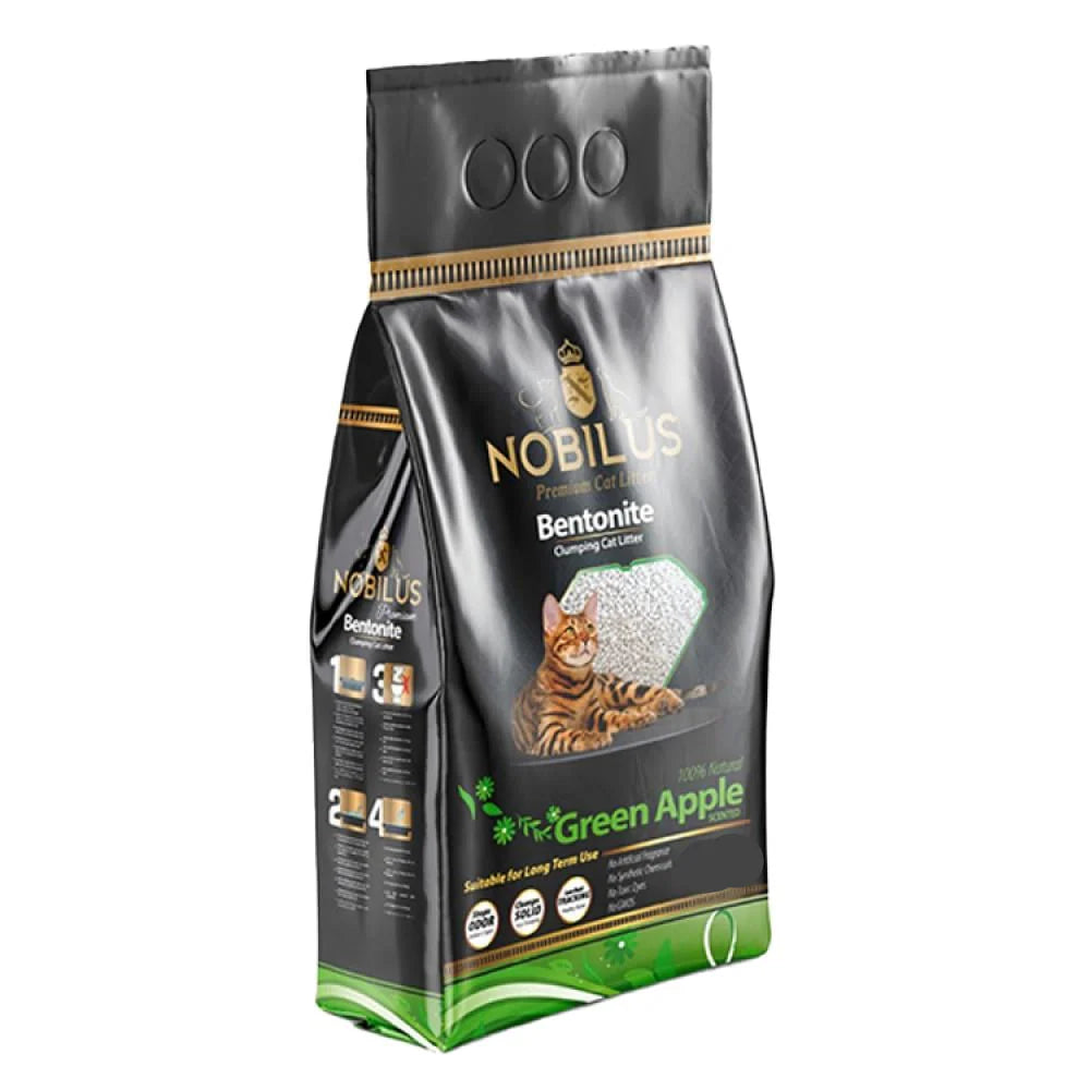Nobilus Cat Litter reen Apple scented 20L