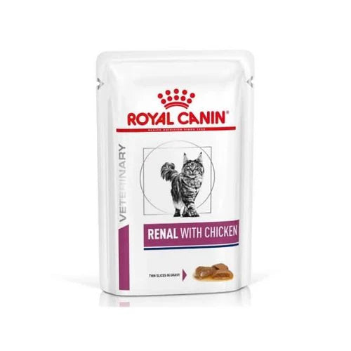 Royal Canin Renal with Chicken (85 gm\pouch) - Wet food for Renal kidney diseases