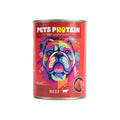 Pets Protein Dog Wet Food with Beef 400G