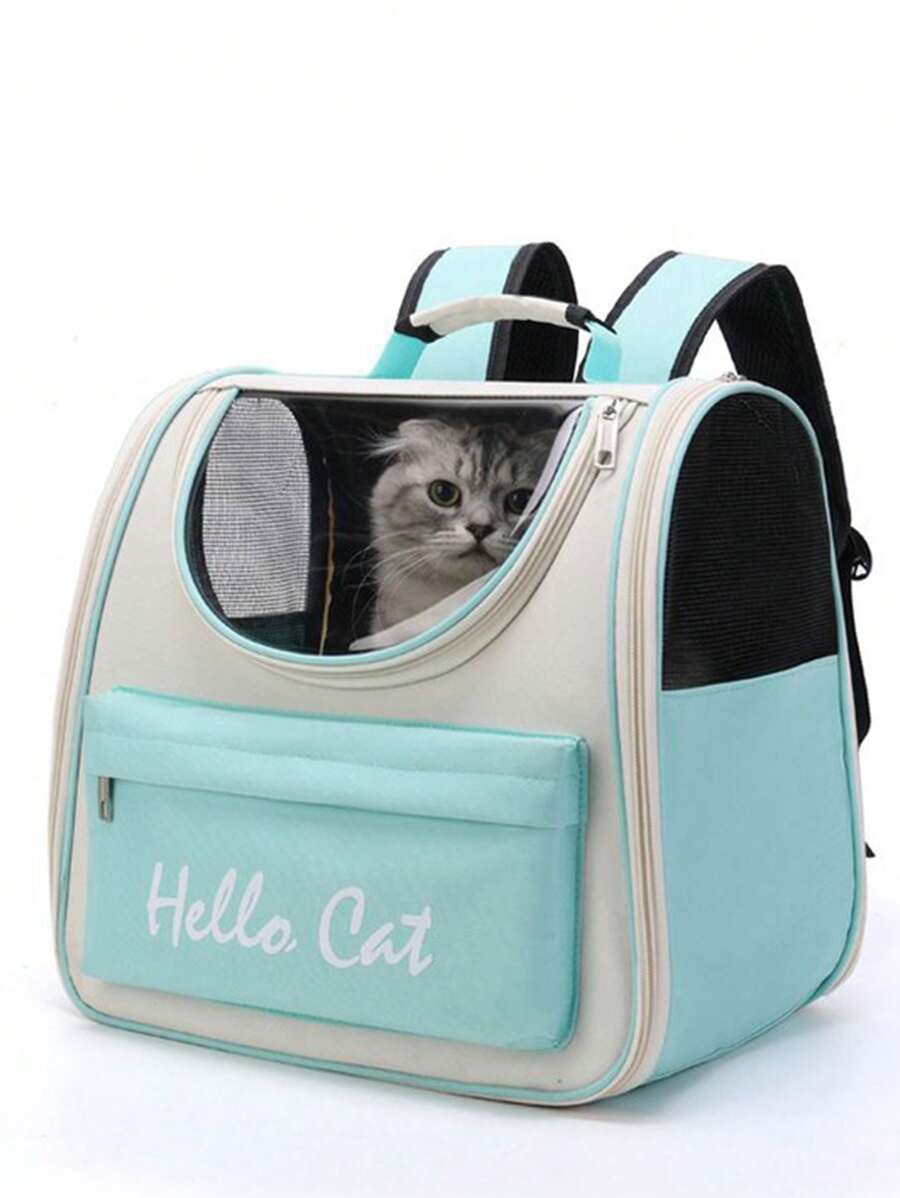 Hello cat Pet Carrier Bag Portable Breathable