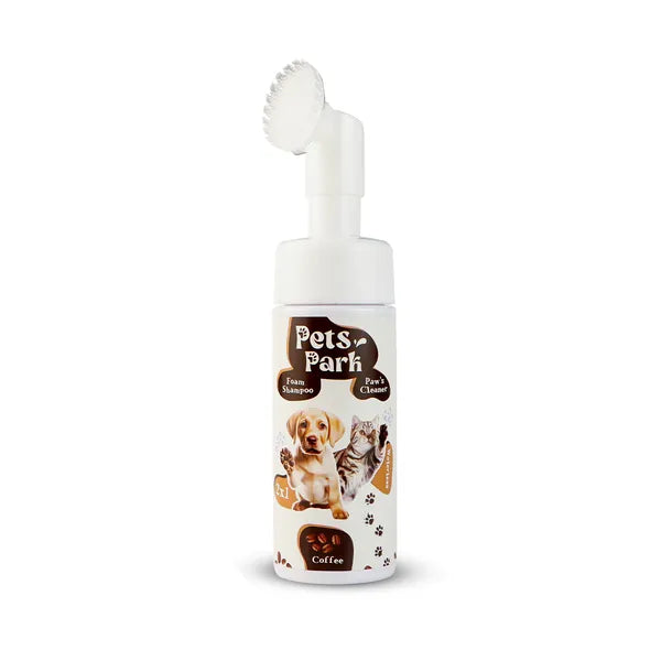 PETS PARK Foam Shampoo with COFFEE Scent (For Black Hair)