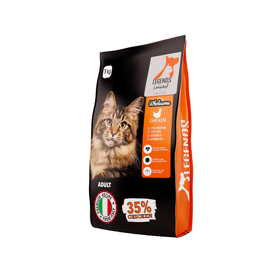 Legends Wholesome Chicken Feed For Adult Cats (10kg)