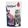 bestpet Meaty Bites with lamb in Delicious Jelly Adult Cat Wet Food 85 g