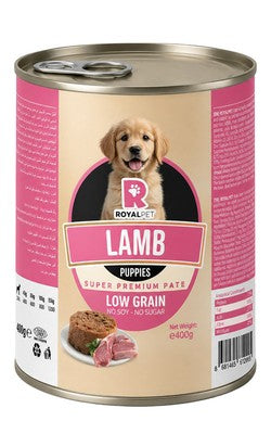 Royal Pet Wet Food Pate with Lamb for Puppies 400 gr