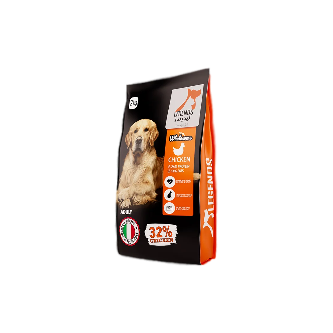Legends Wholesome Chicken Feed For Adult Dogs (2kg)