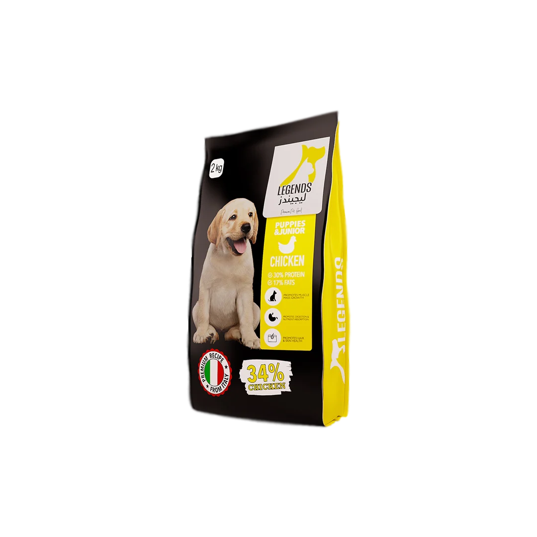 Legends Dry Food For Puppies & Junior Dogs (2kg)