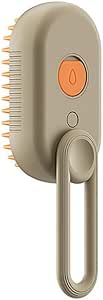 Next Store USB Pet Brush & Lint Catcher – Innovative Pet Hair Removal Tool for Easy Cat Dog Cleaning with Reservoir, Drying and Sterilization Practical for Daily Use (Beige)