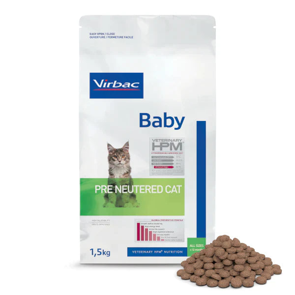 Virbac Baby Pre Neutered Cat (1.5kg)