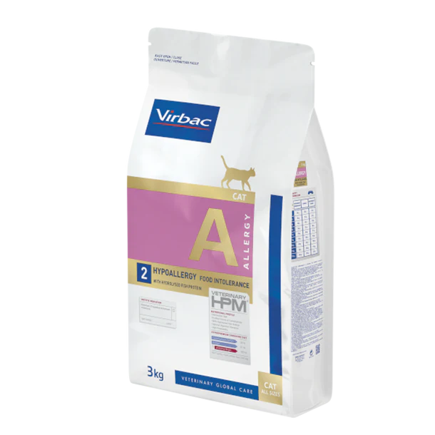 Virbac Cat Hypoallergy A2 - Cat Food (3kg)
