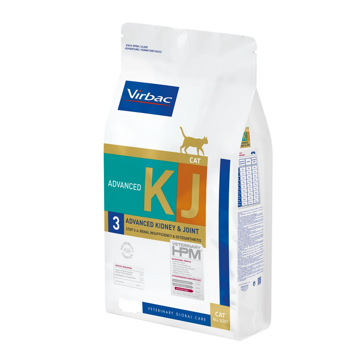 Virbac Cat Advanced Kidney & Joint Support KJ3 (400g)