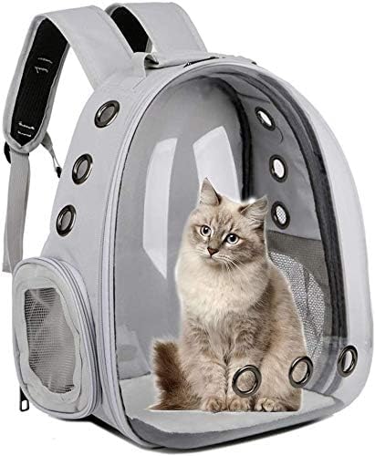Bag Pet Carrier Backpack with gray color