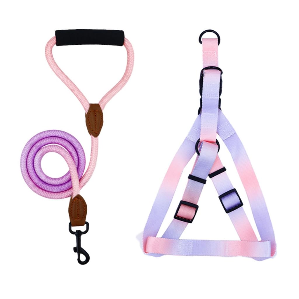 Pet Training Harness & Leash Set Walking Pet Chest Harness Training Rope FastRelease Harness EasyControl Harness Rope