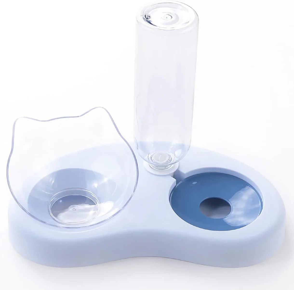 Animal Feeding Plastic 2 in 1 Pet Bowls