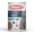 Groovy Classic Pate Adult Cat Wet Food  salmon Cans 400 g