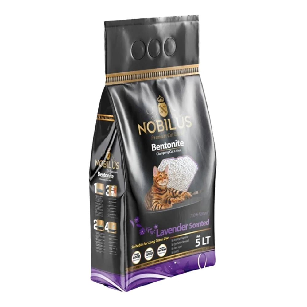 Nobilus Cat Litter lavender scented 5L