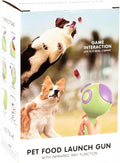 Dog Snack Launcher Toy - Launcher Pet Toy for Dog Training, Playing, Mental Health & Exercise - All Breed Sizes - Both Indoor & Outdoor Use