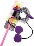 nunbell Giggling Cat Toy Dangler (Multicolour)