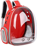 Bag Pet Carrier Backpack with red color