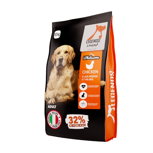 Legends Wholesome Chicken Feed For Adult Dogs (15kg)