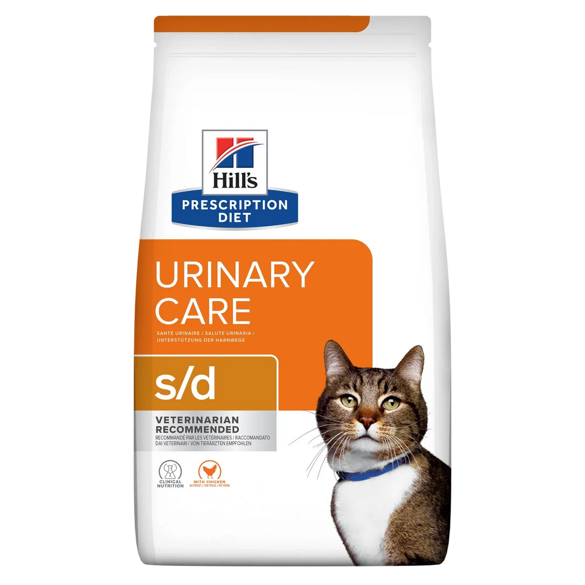 Hill's Prescription Diet s/d Urinary Care Chicken Dry Cat Food 1.5kg