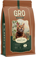 GRO Cat Adult Chicken Dry Food, Kibble, Limited Ingredient, Complete Nutrition, for All Breeds (GRO Cat Adult Chicken 3 KG – Always the Best)