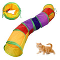 Foldable Pets Zigzag Tunnel Toy