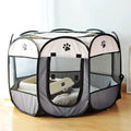 Portable Folding Fabric Pet Playpen Pet Tent House Cage Small