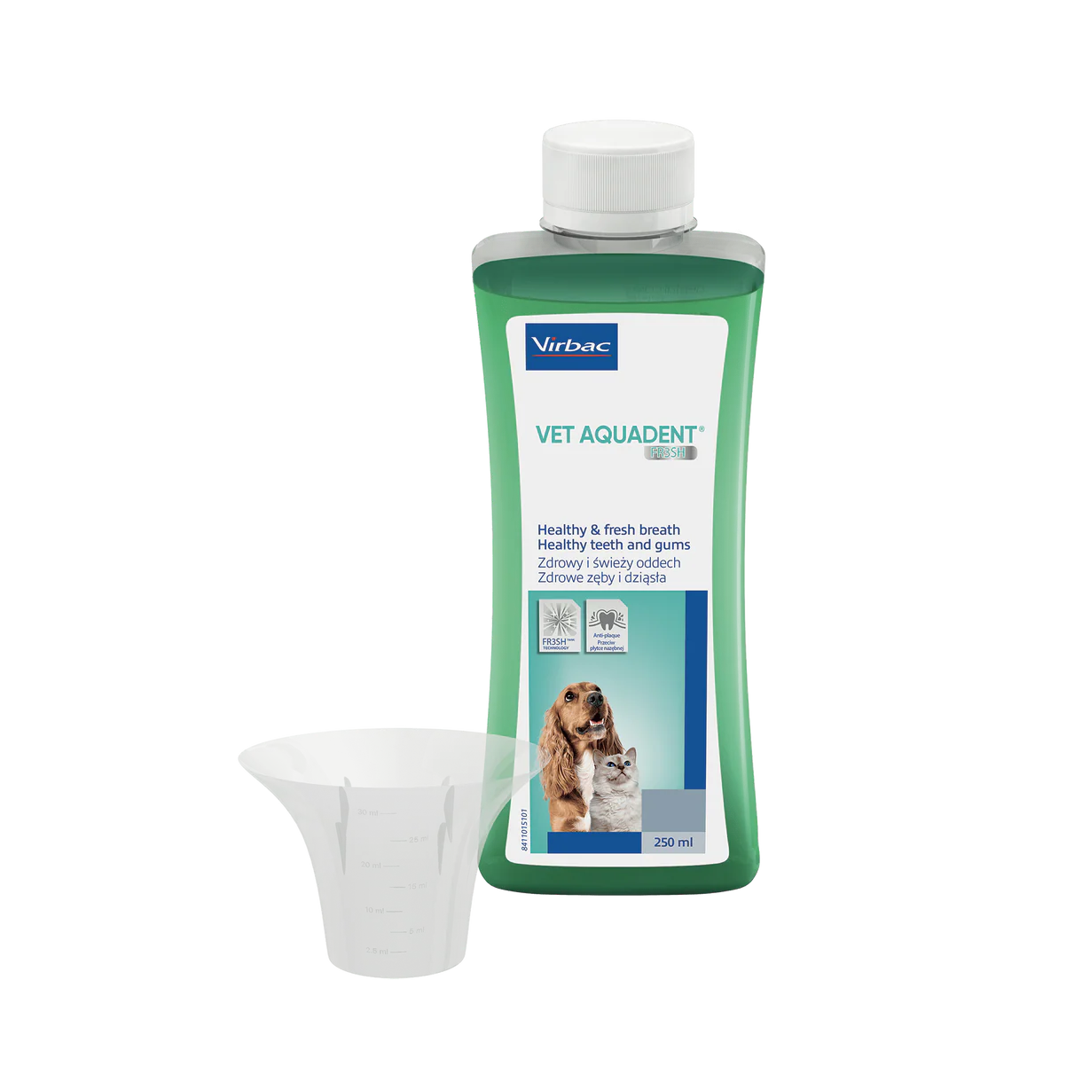 Virbac Vet Aquadent FR3SH – Water Additive for Dogs & Cats 250ml