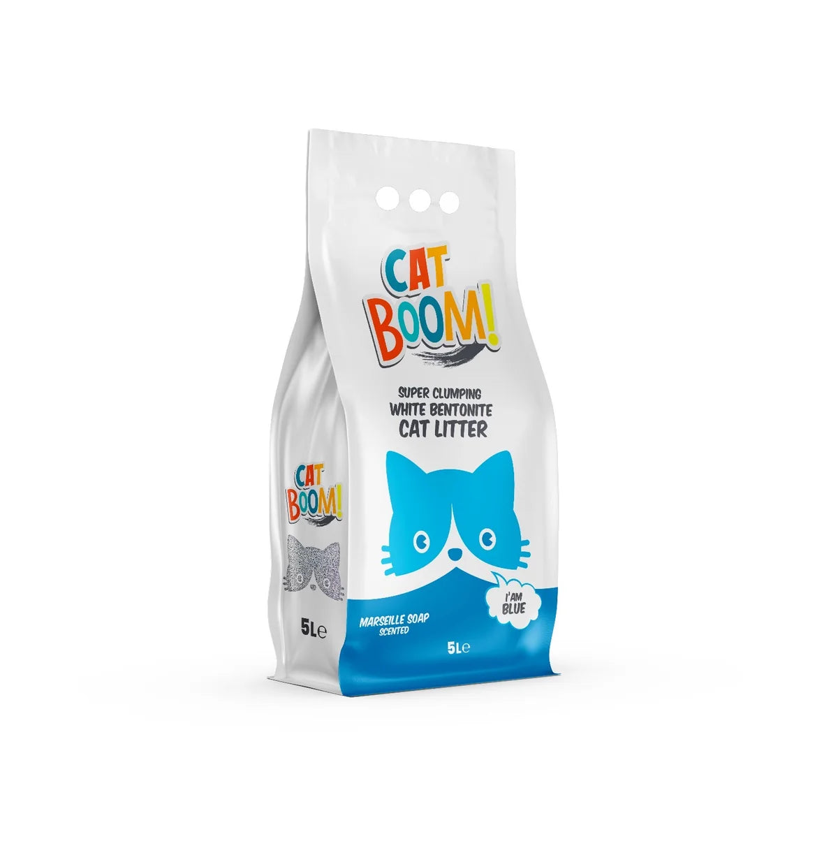 Cat Boom Clumping Cat Litter soap Scents 5L