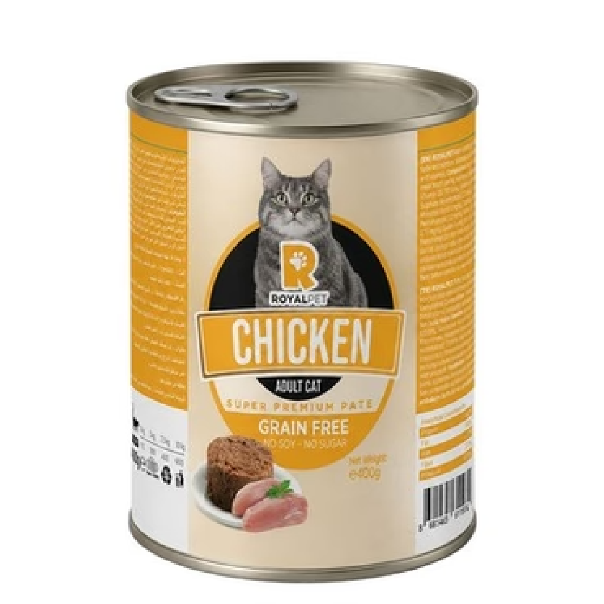 Royal Pet Wet Food Pate with Chicken for Adult Cats 400 gr