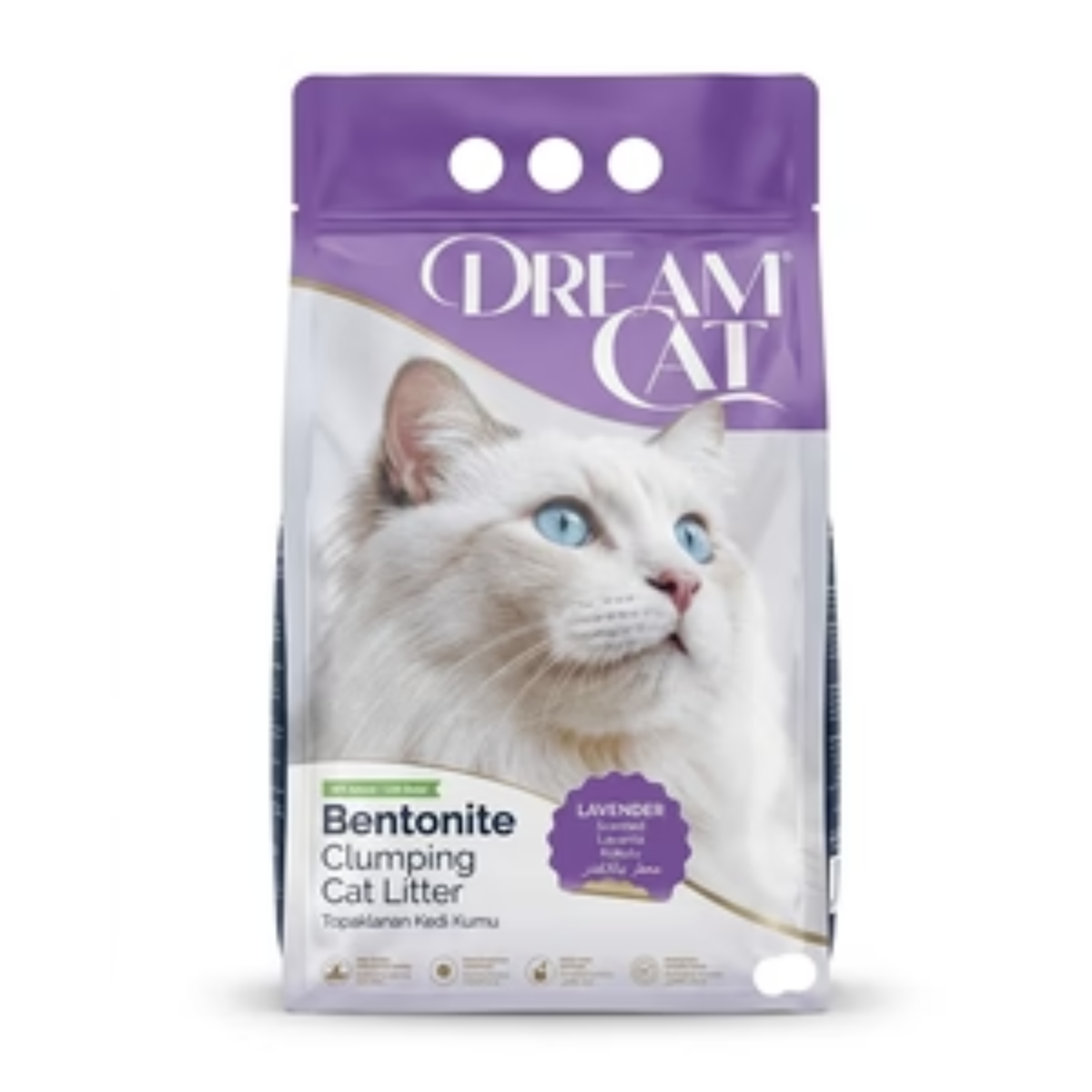 dream cat bentonite cat litter lavender scented 10L