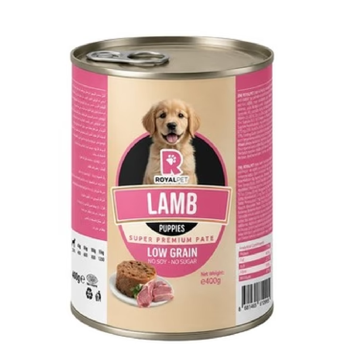 Royal Pet Wet Food Pate with Lamb for Puppies 400 gr