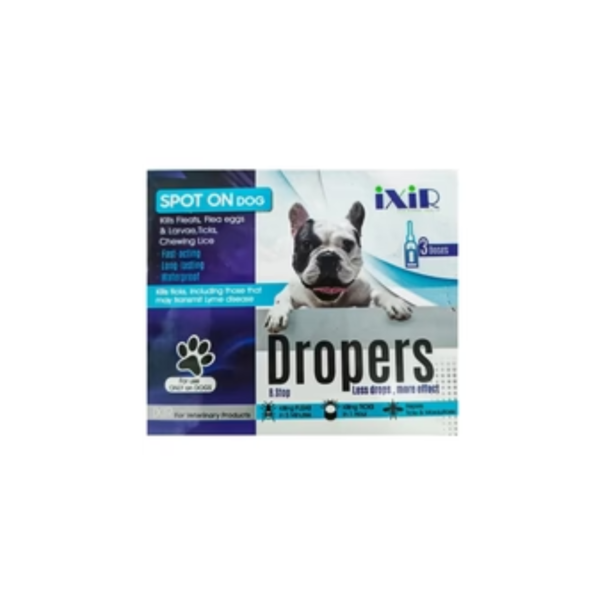 iXiR Dropers Spot On For Dogs - One Dose