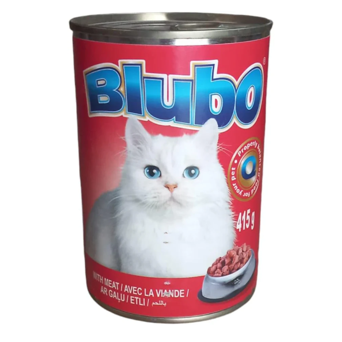 Blubo Wet Cat Food With Meat 415g