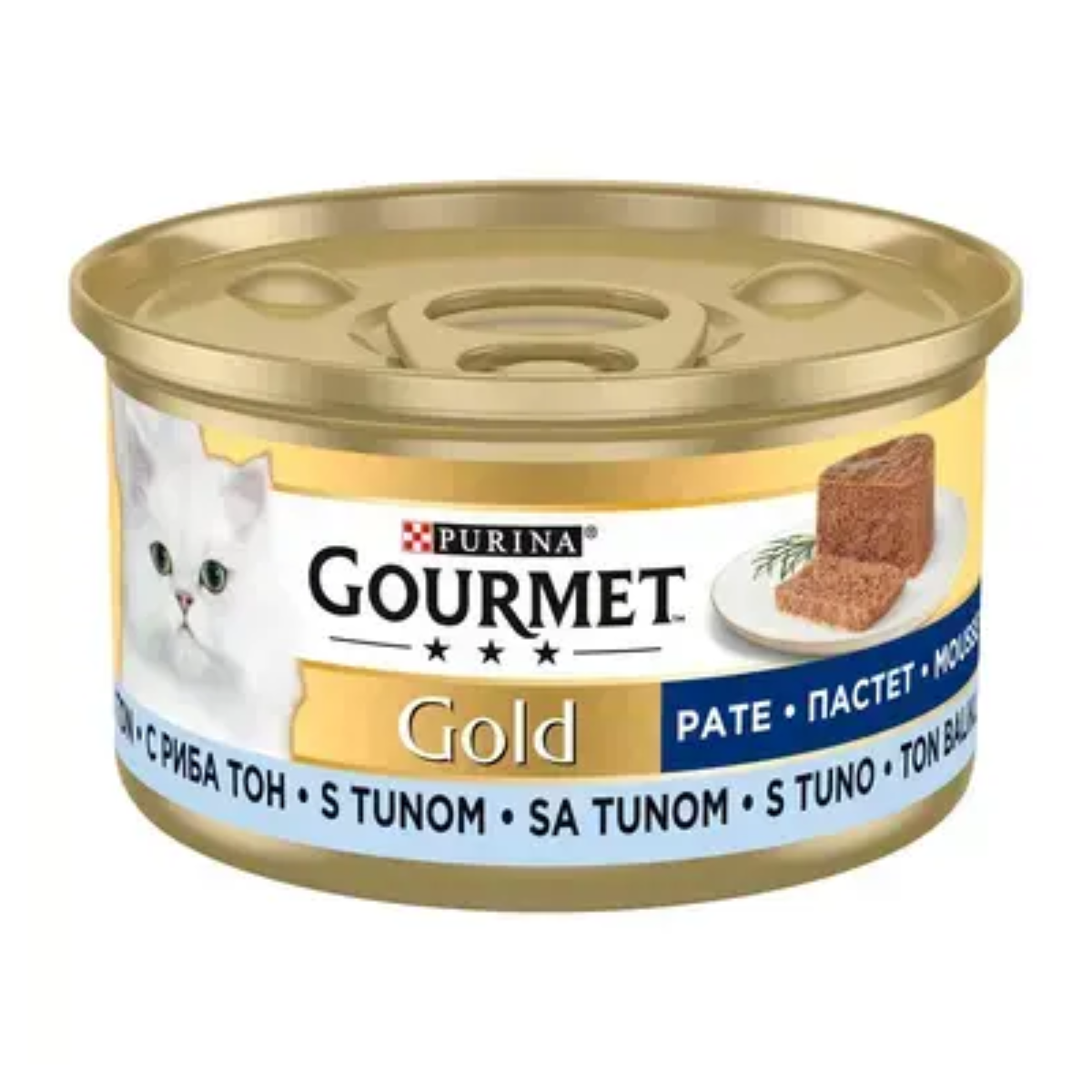Purina GourmetGold  with tuna  , wet food for cats 85g