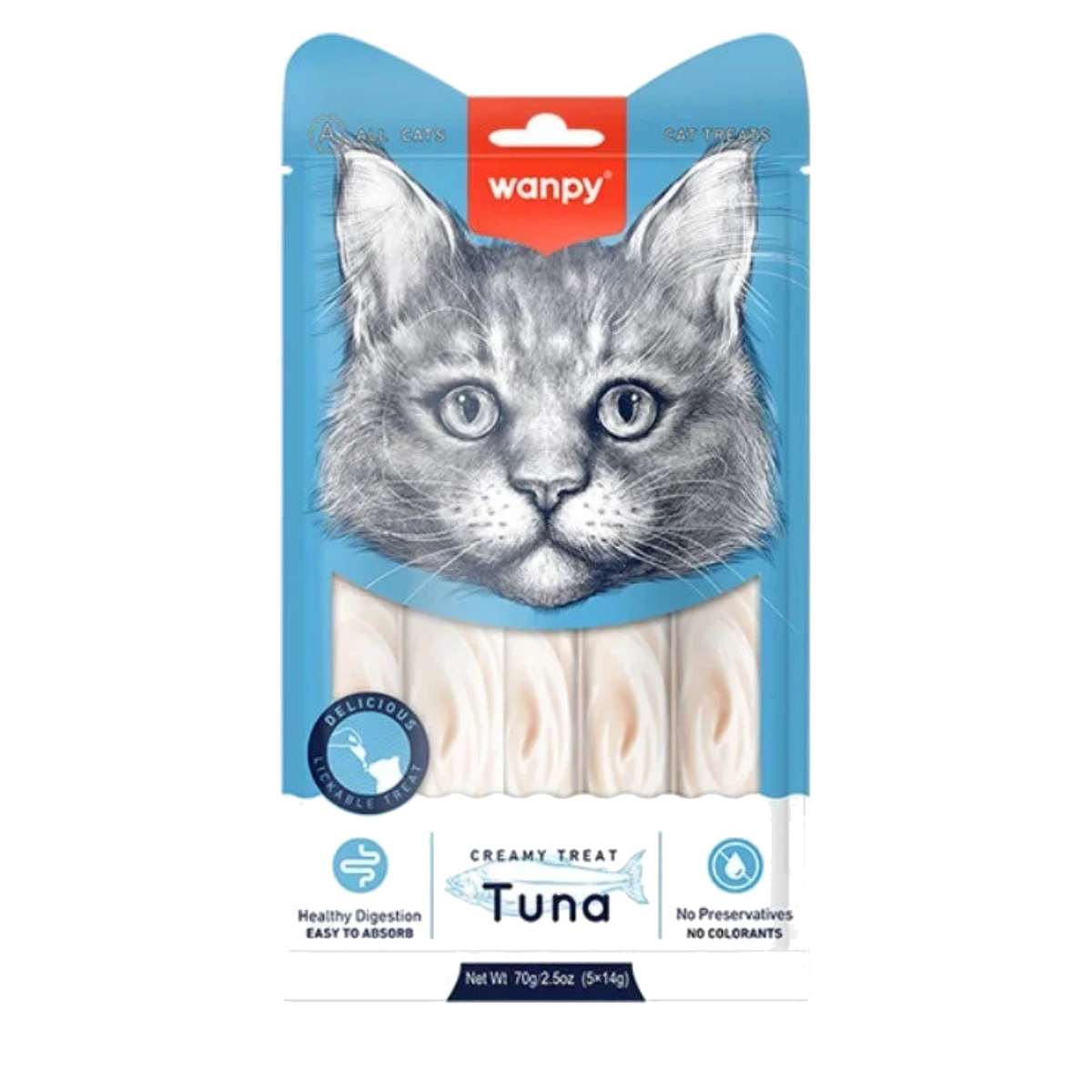 Wanpy Creamy Treat Tuna flavor for Cats