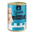 Yummy Wet Cat Food Chunks with Rabbit in Gravy