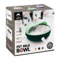 Purple Pet Milk Bowl with Small Neddles & Lid