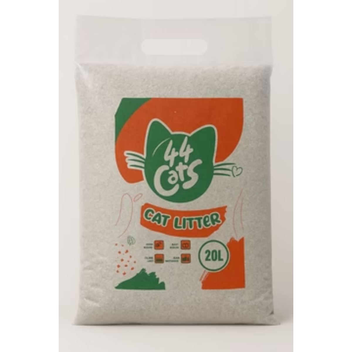44 Cats Cat Litter - 20L Odor Control Formula