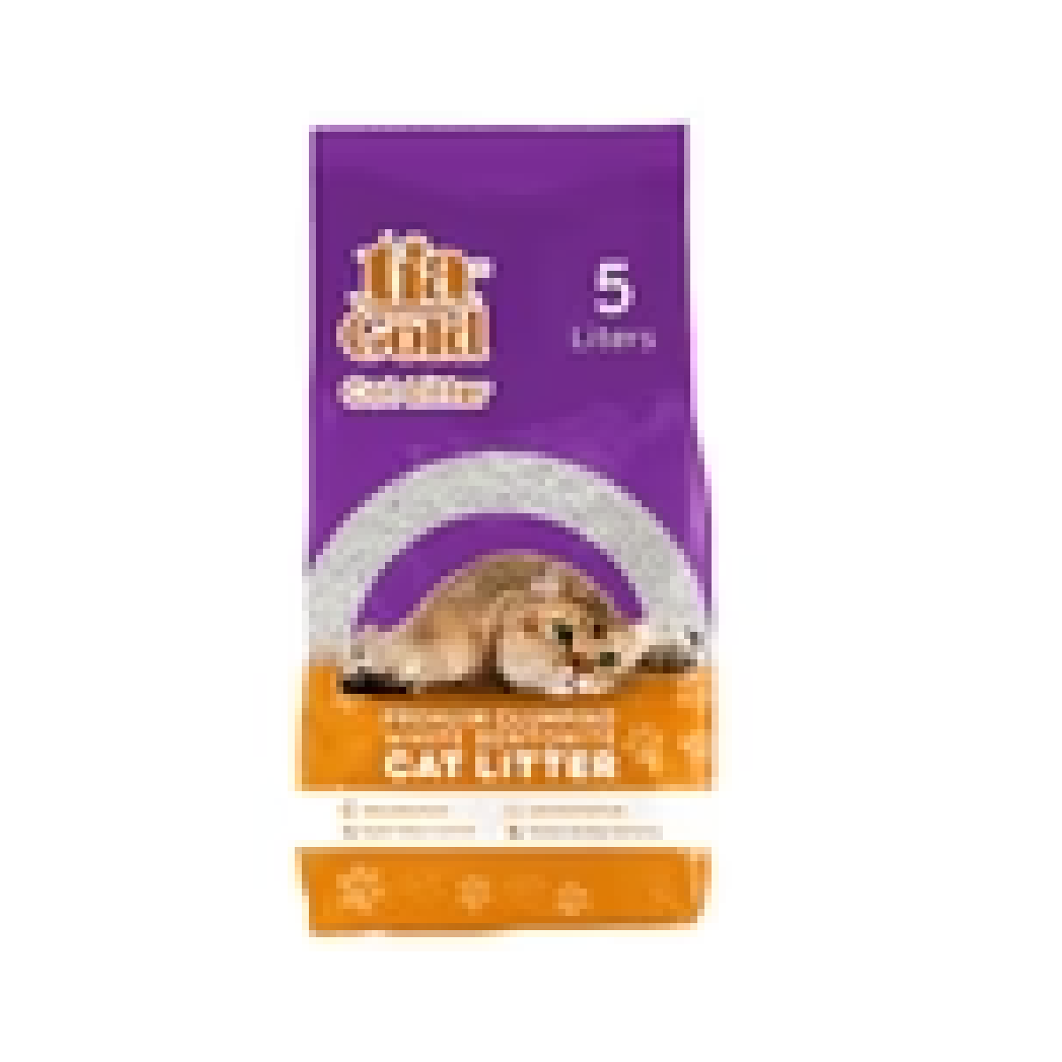 Tia Gold cat litter scent lavander 5 L