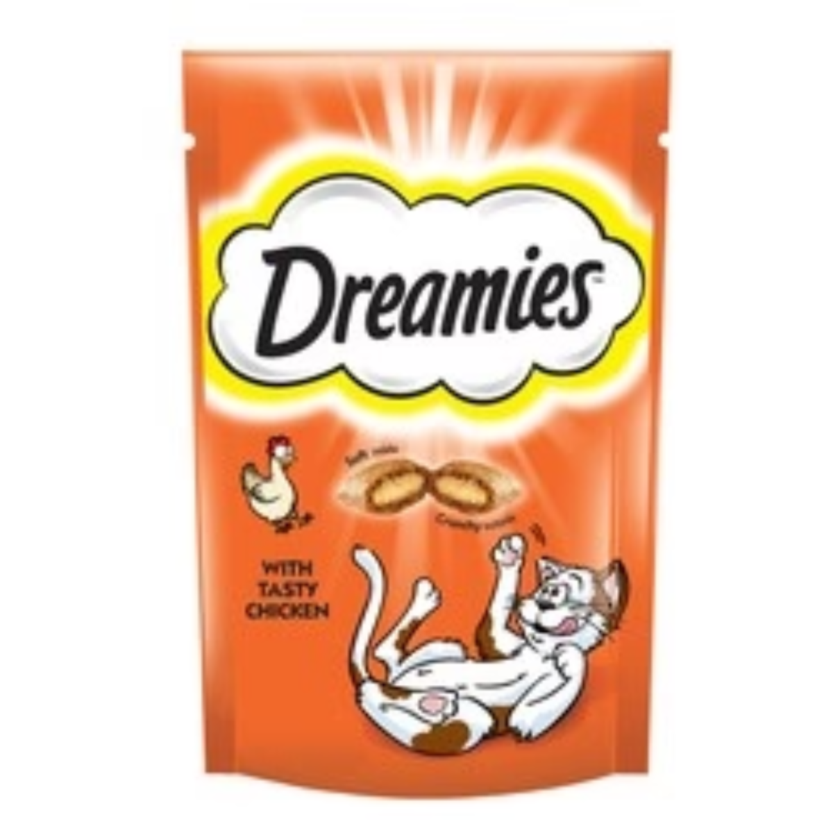 Dreamies Cat Treats with Chicken