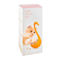 White Swan Shaped Cat Food Dispenser