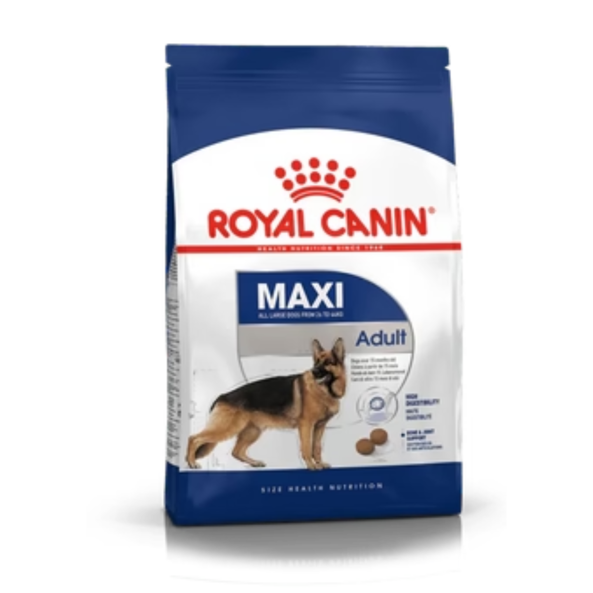 Royal Canin Maxi Adult (4kg)- Dry food for large dogs from 26 to 44 KG. From 15 months to 5 years old