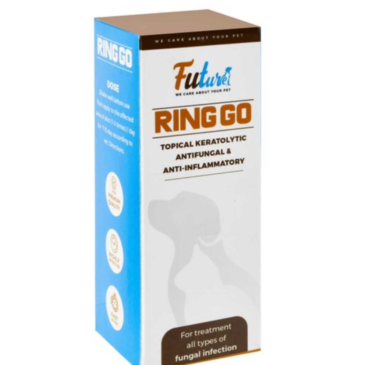 Future Ring Go Anti-Fungal & Anti-Inflammtory Topical Solution for Pet
