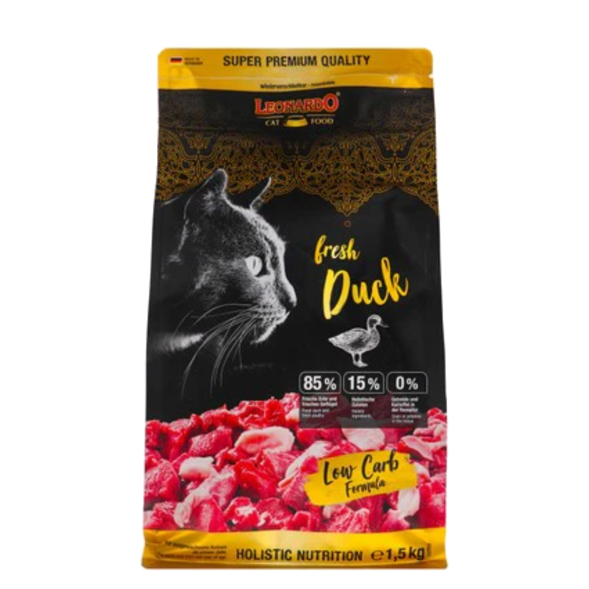 Leonardo Fresh Duck Dry Food Cats 1.5g