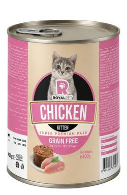 Royal Pet Wet Food Pate with Chicken for Kittens 400 gr