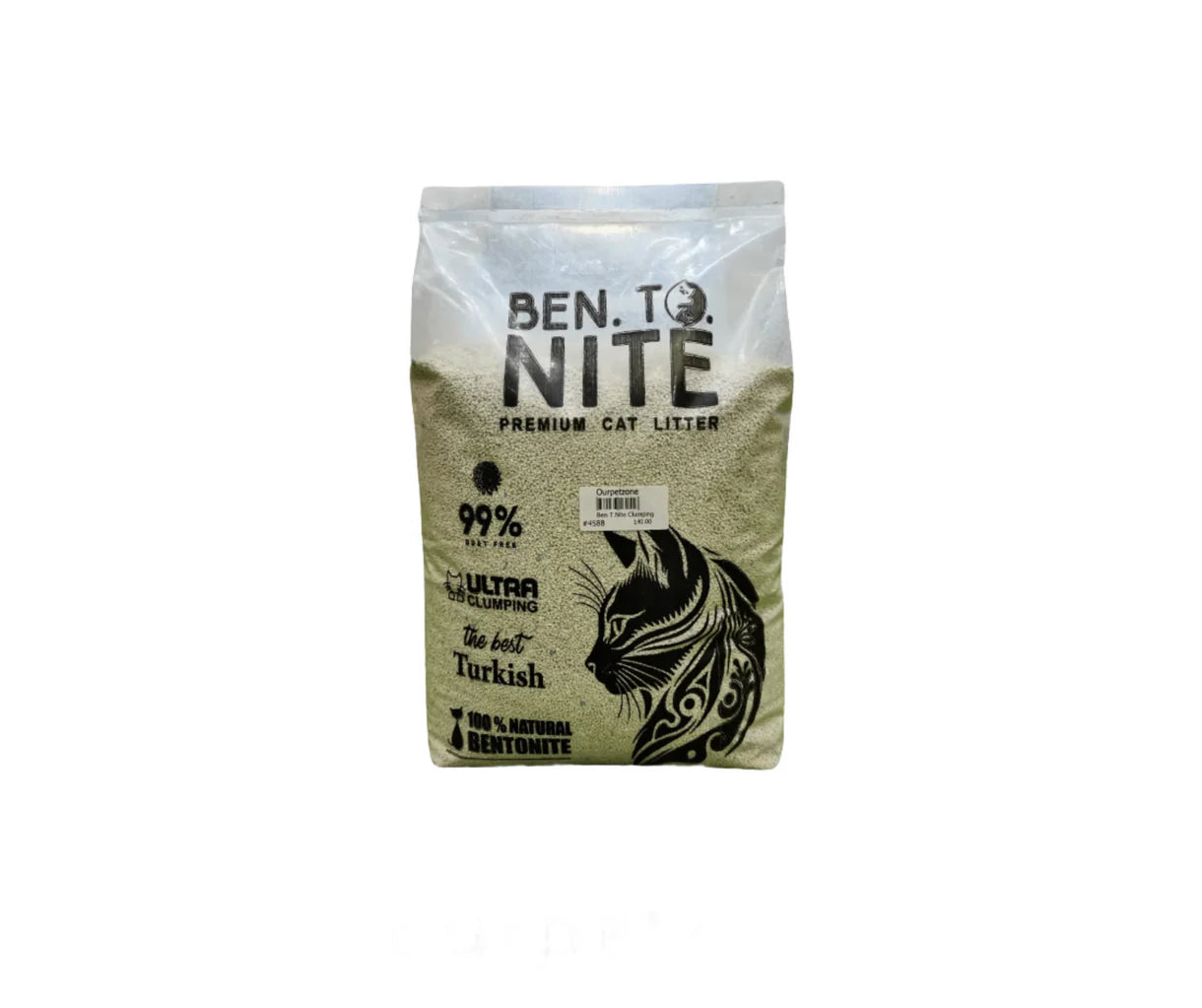 Ben To Nite Clumping Litter lemon scented 10L
