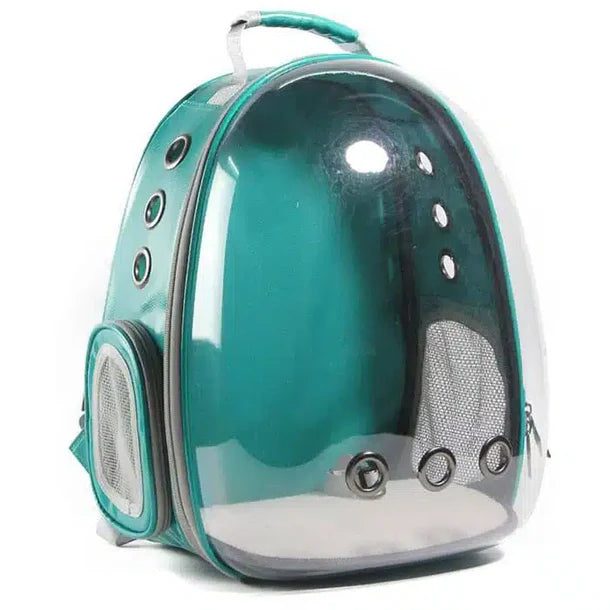 Bag Pet Carrier Backpack with green color