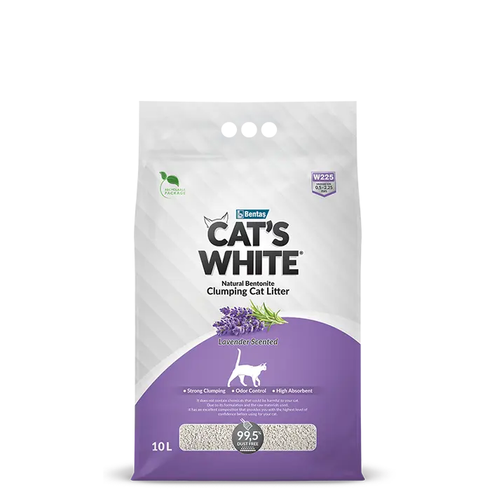 Cat's White Clumping Cat Litter 10L