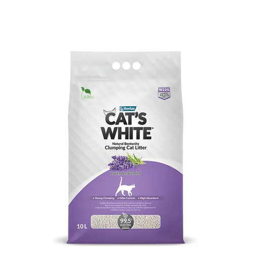 Cat's White Clumping Cat Litter 10L